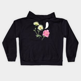 Flower Ghost Kids Hoodie